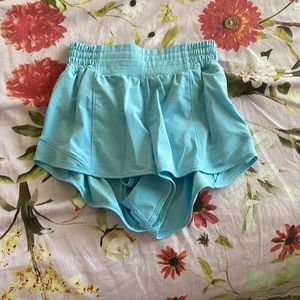 Lululemon blue chill hotty hot 2.5 high waist